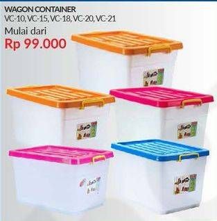 Promo Harga Wagon Container VC-10/VC-15/VC-18/VC-20/VC-21  - Courts
