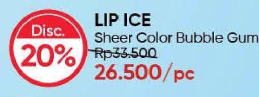 Promo Harga LIP ICE Sheer Color 2 gr - Guardian