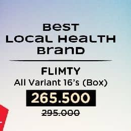 Promo Harga Flimty Fiber All Variants 16 pcs - Watsons