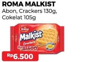 Promo Harga Roma Malkist Abon, Crackers 135 gr - Alfamart
