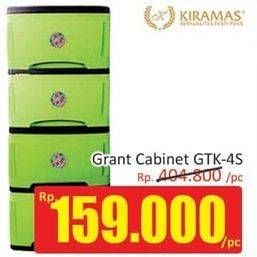 Promo Harga KIRAMAS Cabinet GTK-4S  - Hari Hari