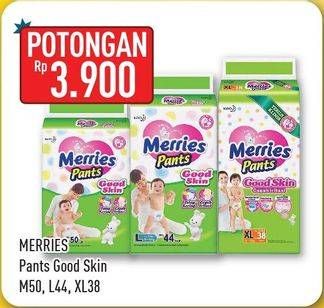 Promo Harga Merries Pants Good Skin M50, L44, XL38  - Hypermart