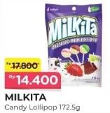 Promo Harga Milkita Milk Lollipop 172 gr - Alfamart