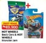 Promo Harga Hot Wheels Basic Car + Monster Jam  - Alfamart