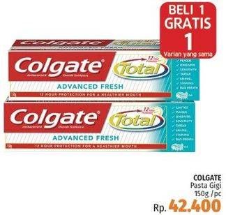 Promo Harga COLGATE Toothpaste 150 gr - LotteMart