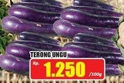 Promo Harga Terong Ungu per 100 gr - Hari Hari