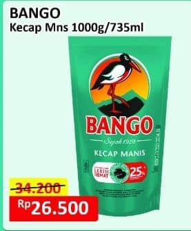 Promo Harga Bango Kecap Manis 735 ml - Alfamart