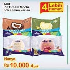 Promo Harga AICE Mochi All Variants per 4 pouch - Indomaret