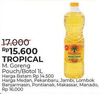 Promo Harga Minyak Goreng Pouch/Botol 1L  - Alfamart