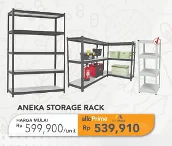 Promo Harga Aneka Storage Rack  - Carrefour