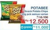 Promo Harga Potabee Snack Potato Chips All Variants 120 gr - Indomaret