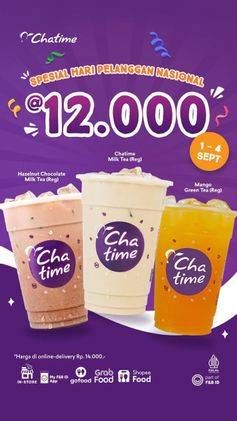 Promo Harga Chatime Minuman  - Chatime