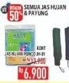 Promo Harga KENT Jas Hujan JH 01  - Hypermart