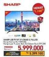 Promo Harga Sharp 2T-C50AD1i Full-HD 50"  - Carrefour