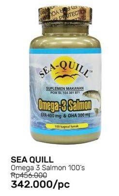 Promo Harga SEA QUILL Omega 3 Salmon 100 pcs - Guardian