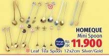 Promo Harga Homeque Mini Spoon  - LotteMart