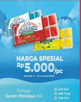 Promo Harga HIMALAYA SALT Mint Candy 15 gr - Alfamidi