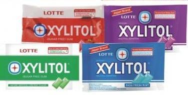Promo Harga LOTTE XYLITOL Candy Gum Blueberry, Fresh Mint 12 gr - Carrefour