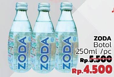 Promo Harga ZODA Air Soda 250 ml - LotteMart