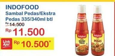 Promo Harga INDOFOOD Sambal Ekstra Pedas, Pedas 335 ml - Indomaret