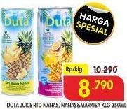 Promo Harga DUTA Juice Sari Buah Nanas, Nanas Markisa 250 ml - Superindo
