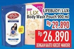 Promo Harga Lifebuoy / Lux Body Wash  - Hypermart
