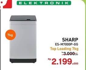 Promo Harga Sharp ES-M7000P-GG  - Yogya