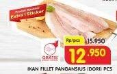 Promo Harga Ikan Fillet Pangasius Dori per 100 gr - Superindo