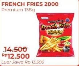 Promo Harga SIANTAR TOP FRENCH FRIES 2000 Kentang Goreng 138 gr - Alfamart