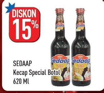 Promo Harga SEDAAP Kecap Manis 620 ml - Hypermart