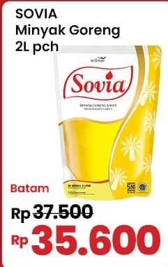 Promo Harga Sovia Minyak Goreng 2000 ml - Indomaret