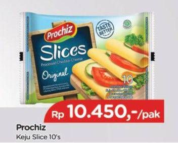 Promo Harga PROCHIZ Slices 10 pcs - TIP TOP