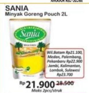 Promo Harga Sania Minyak Goreng All Variants 2000 ml - Indomaret