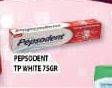 Promo Harga PEPSODENT Pasta Gigi Pencegah Gigi Berlubang White 75 gr - Hypermart