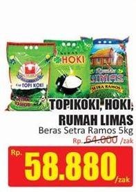 TOPI KOKI/ HOKI/ RUMAH LIMAS Beras Setra Ramos 5 kg