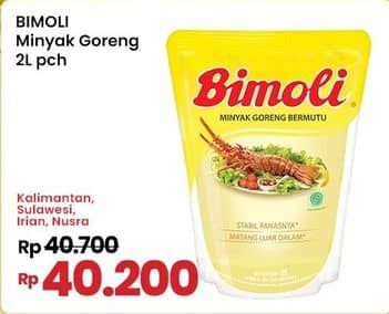 Promo Harga Bimoli Minyak Goreng 2000 ml - Indomaret