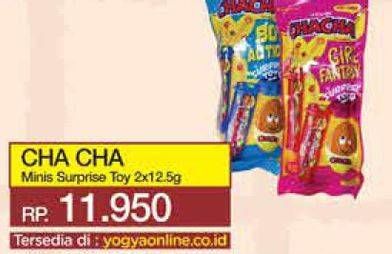 Promo Harga Delfi Cha Cha Minis Surprise Toy per 2 pcs 17 gr - Yogya