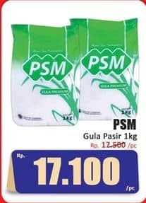 Promo Harga PSM Gula Pasir 1000 gr - Hari Hari