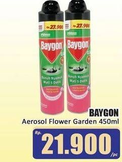 Promo Harga BAYGON Insektisida Spray Flower Garden 450 ml - Hari Hari