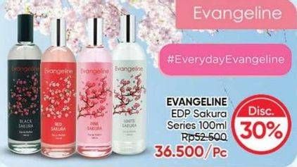 Promo Harga Evangeline Body Spray Sakura 100 ml - Guardian