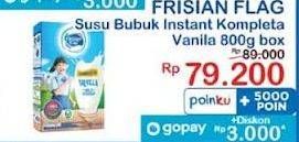 Promo Harga Frisian Flag Susu Bubuk Kompleta Vanila 800 gr - Indomaret