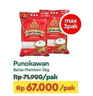 Promo Harga Punokawan Beras Premium 5 kg - TIP TOP