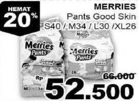 Promo Harga Merries Pants Good Skin S40, M34, L30, XL26  - Giant