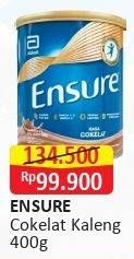 Promo Harga ENSURE Nutrition Powder FOS Cokelat 400 gr - Alfamart