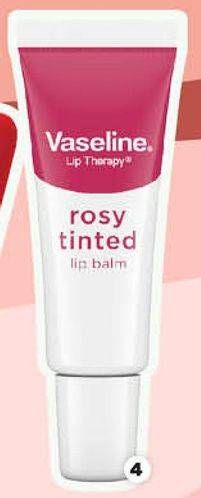 Promo Harga VASELINE Lip Care Rosy Tinted 10 gr - Guardian