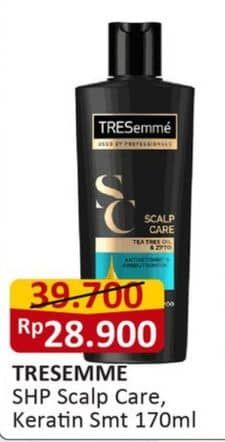 Promo Harga Tresemme Shampoo Scalp Care, Keratin Smooth 170 ml - Alfamart