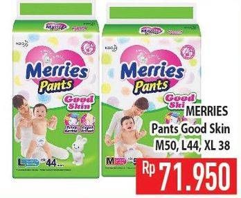 Promo Harga MERRIES Pants Good Skin M50, L44, XL38  - Hypermart