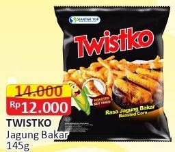 Promo Harga TWISTKO Snack Jagung Bakar 145 gr - Alfamart
