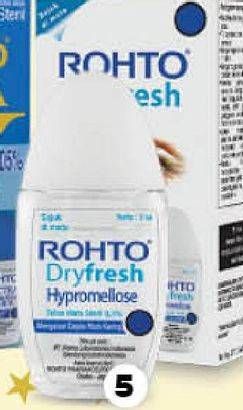 Promo Harga ROHTO Obat Mata Dry Fresh 7 ml - Guardian