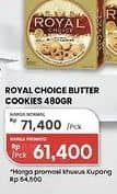 Promo Harga Danish Royal Choice Butter Cookies 480 gr - Carrefour